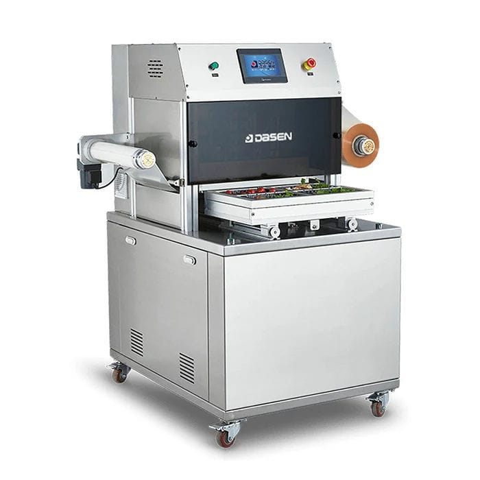 Vacuum tray sealing machine DQ400L series Zhejiang Dasheng Intelligent Equipment co. ltd