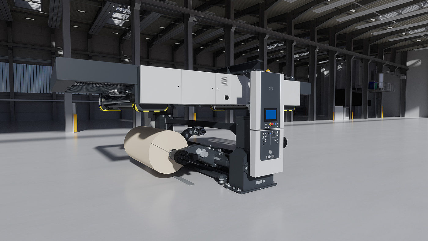Paper Unwinder RS A BHS Fully automatic Automatic With Shaft