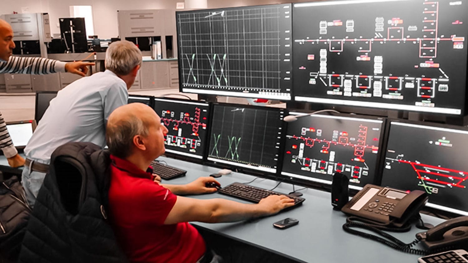 Traffic management system - Mermec - for railway / modular