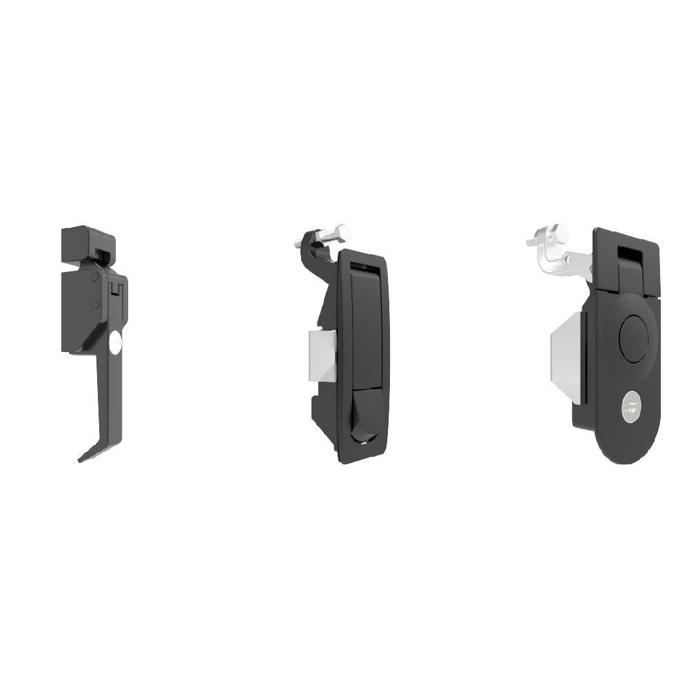 Compression latch A14 FORND lock / leveroperated / zinc