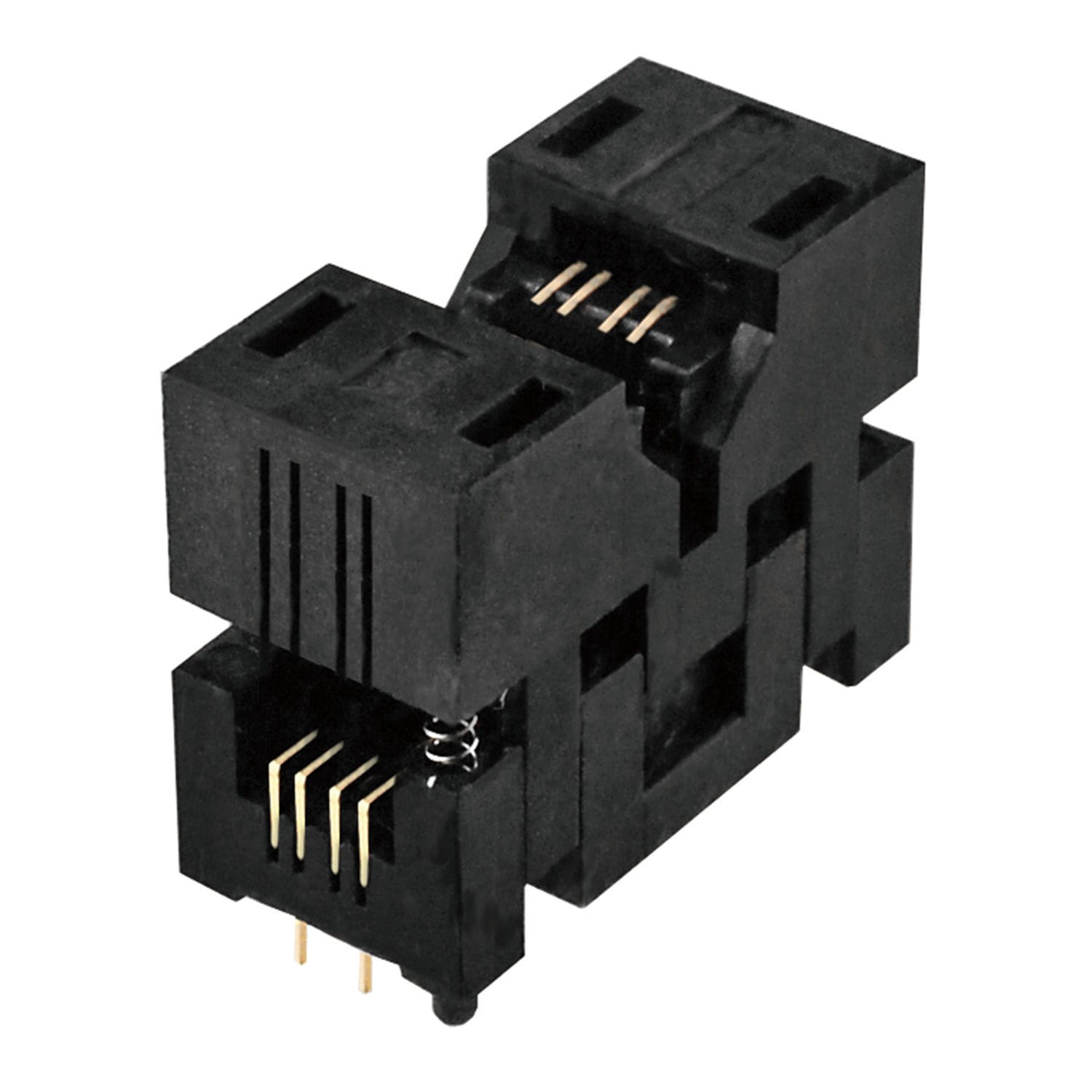 For Crystal Devices test socket - GUT8 Series - JC CHERRY INC. - burn-in