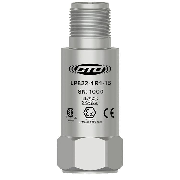 Eddy current vibration sensor LP822 CTC for machine monitoring