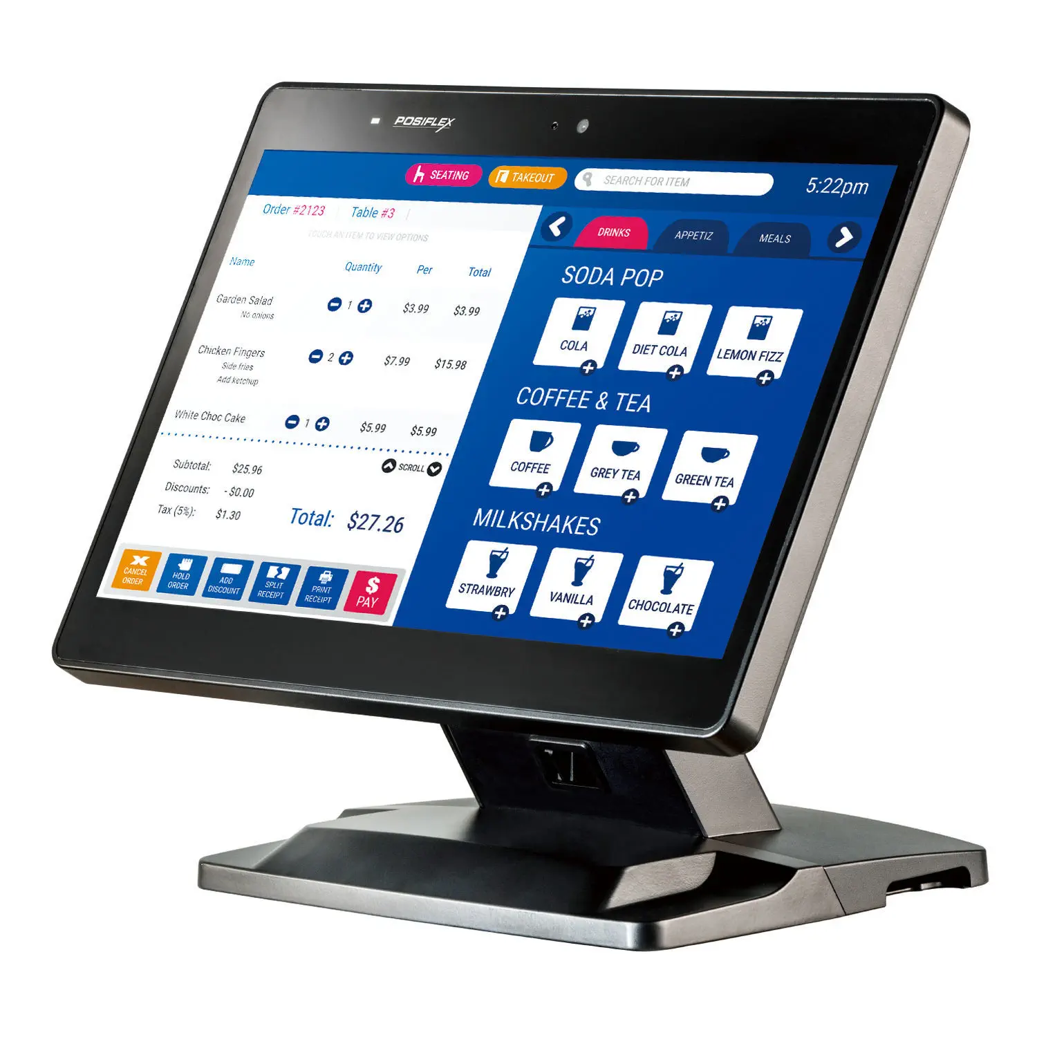 POSIFLEX HS-3000 POSターミナル レジ HS-3317A G2 HS Series-Products