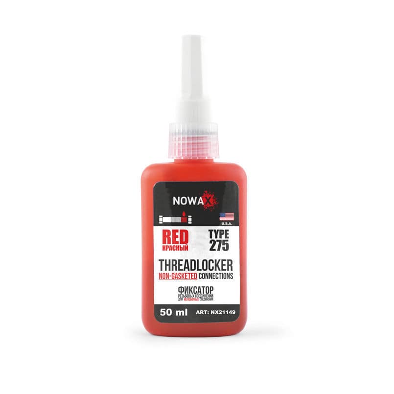 Red threadlocker NX21149 Nowax