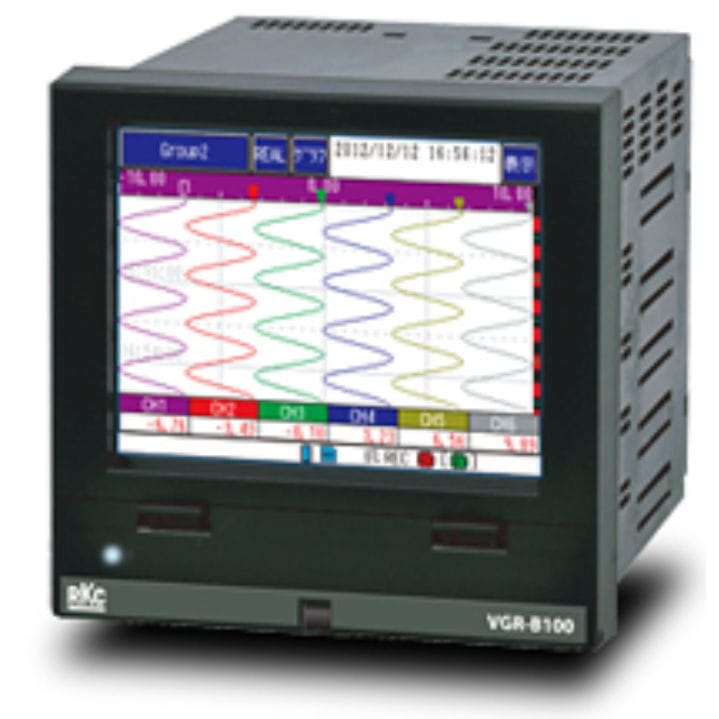 Paperless recorder - VGR-B100 - RKC INSTRUMENT INC - temperature / 3 ...