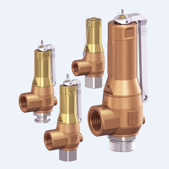 Water safety valve 6420 Goetze KG Armaturen for air / for gas