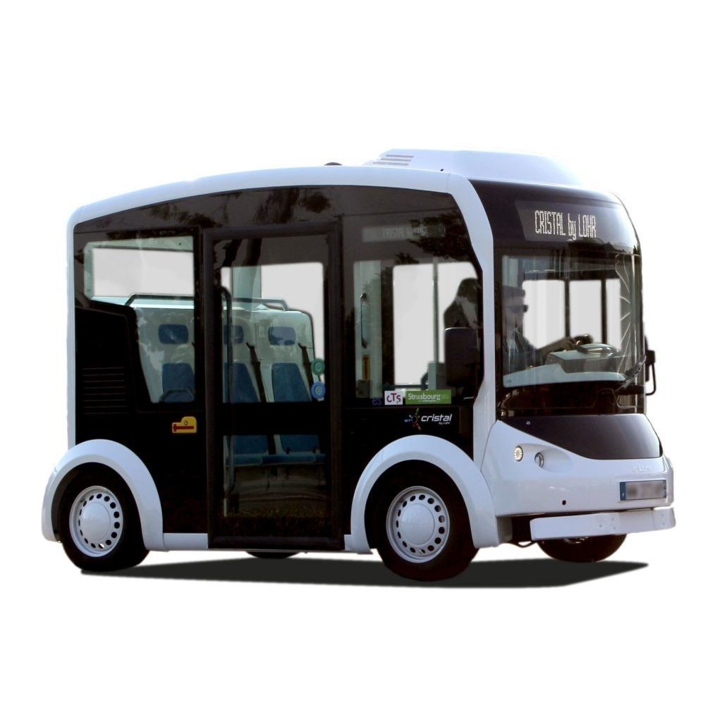 Passenger utility vehicle Cristal Lohr electric / modular