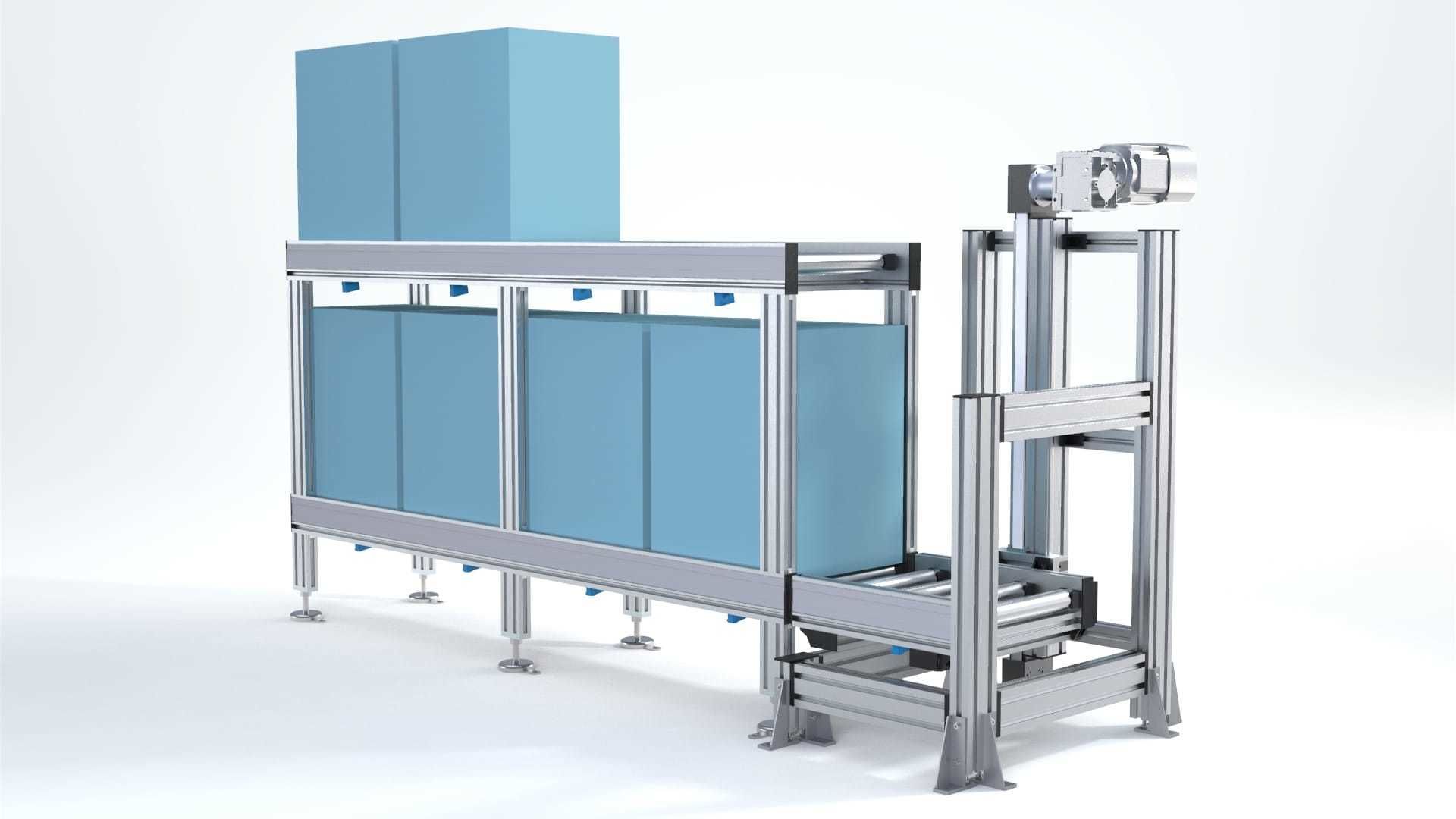 Buffer storage system - Robotunits GmbH
