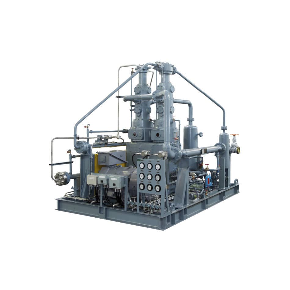 Hydrogen gas compressor unit - VD3-150GH-OL - KAJI TECHNOLOGY ...