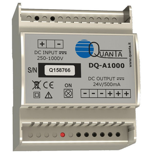 DC/DC power supply DQA1000 QUANTA S.r.l. with shortcircuit