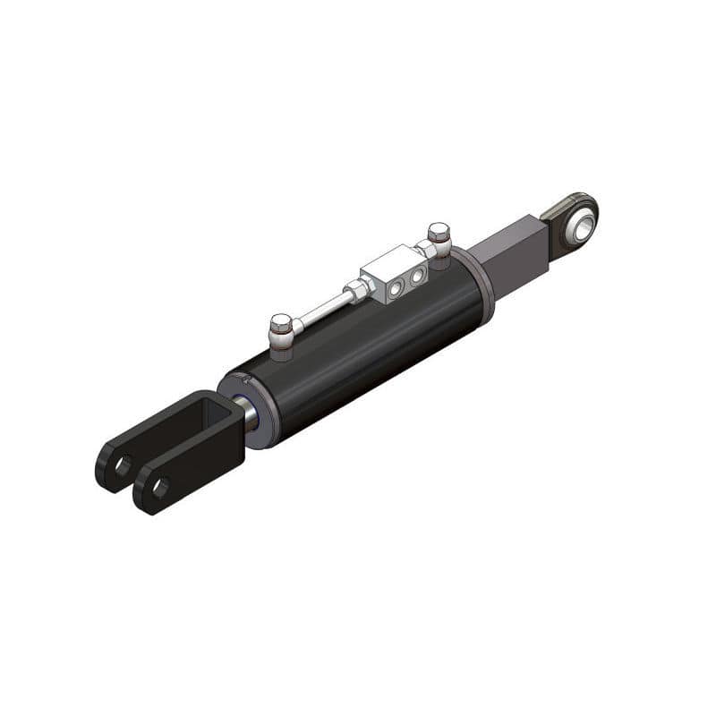 Hydraulic cylinder 650 series Bastimec piston / doubleacting / ISO