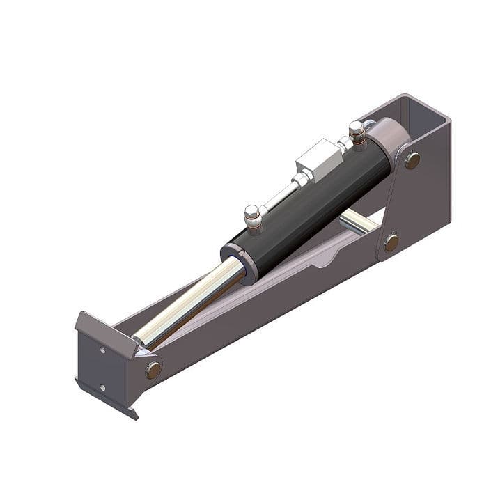 Hydraulic cylinder 880 series Bastimec piston / doubleacting / ISO