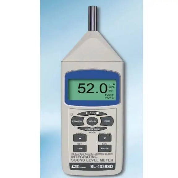 Integrating sound level meter - SL-4036SD - Lutron - class 1