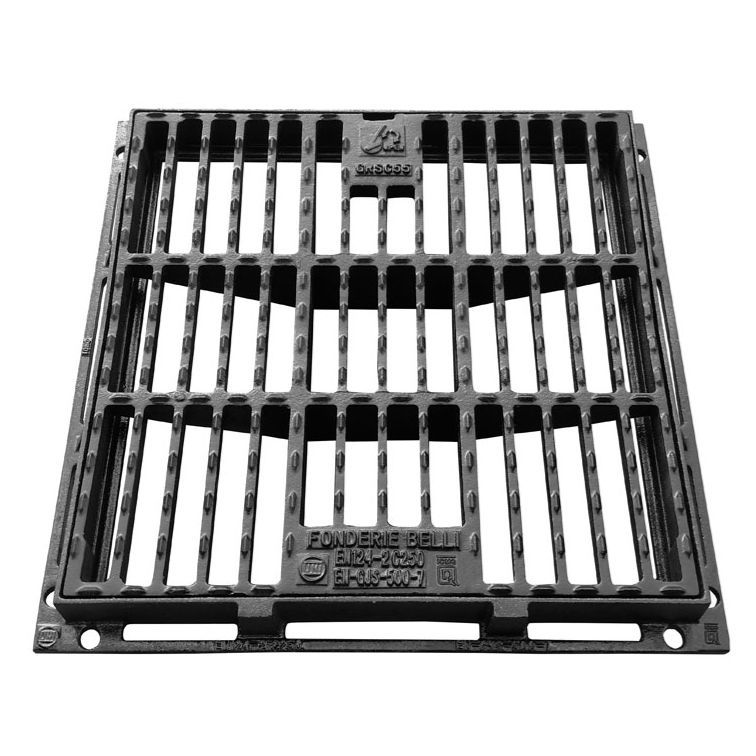 Metal grating - GRSC series - Fonderie Belli srl - high load capacity ...