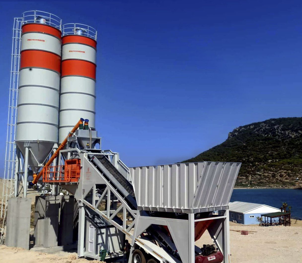 Welded Silo Polygonmach Cement Bulk Concrete Welded Silo Polygonmach Cement Bulk Concrete