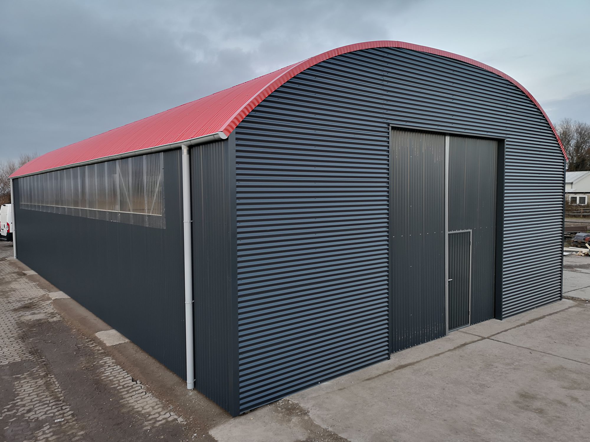 Transportable warehouse - Variant - J. Snoei BV - prefab ...