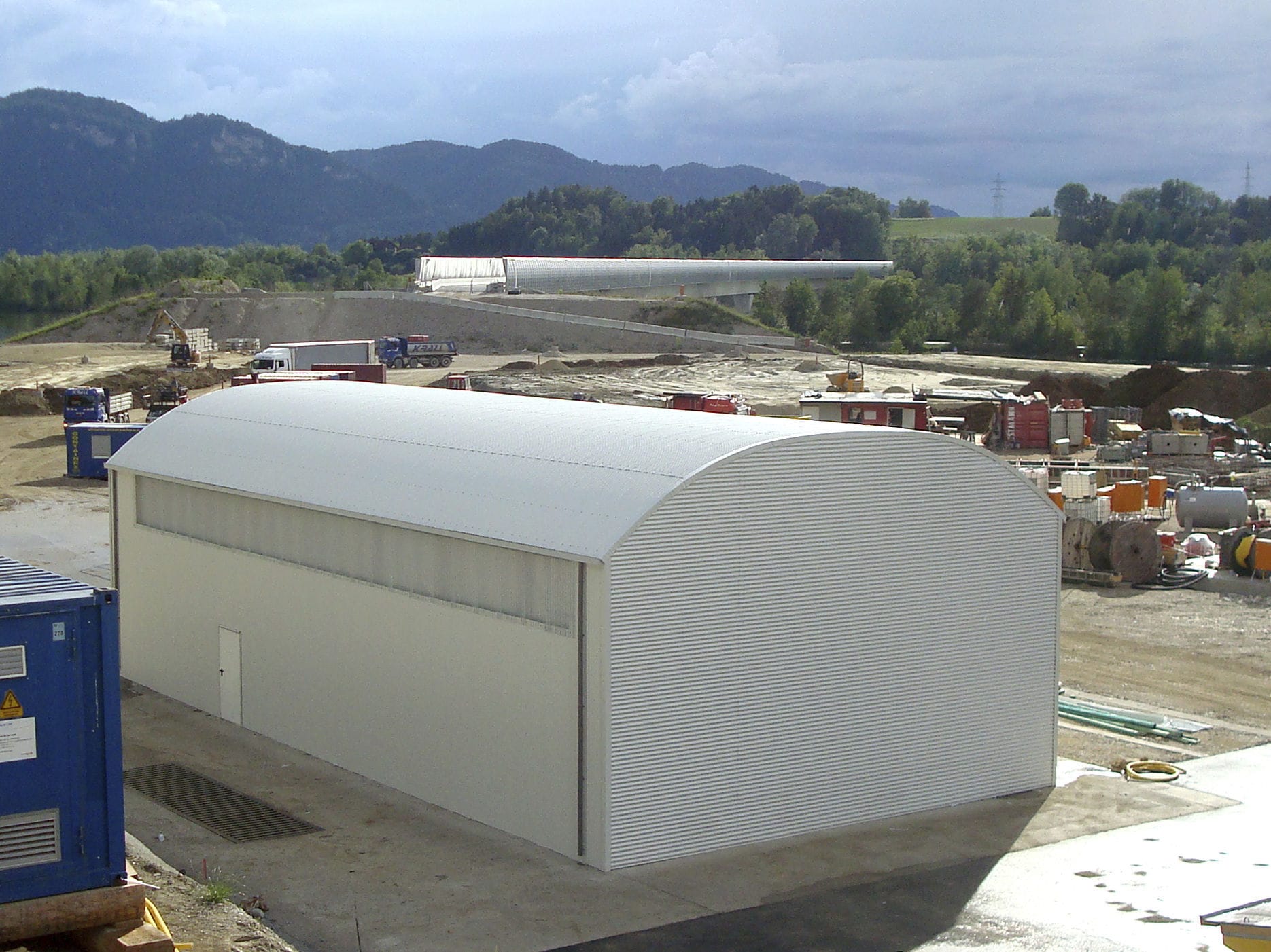 Transportable warehouse - Variant - J. Snoei BV - prefab / temporary ...