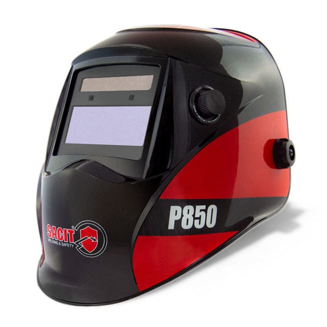 Autodarkening welding helmet P850 SACIT EN 175 / EN 379 / UV