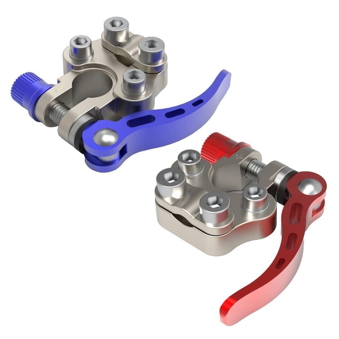 Screw battery terminal - 2201200432 - Hagemann Systems GmbH - brass ...