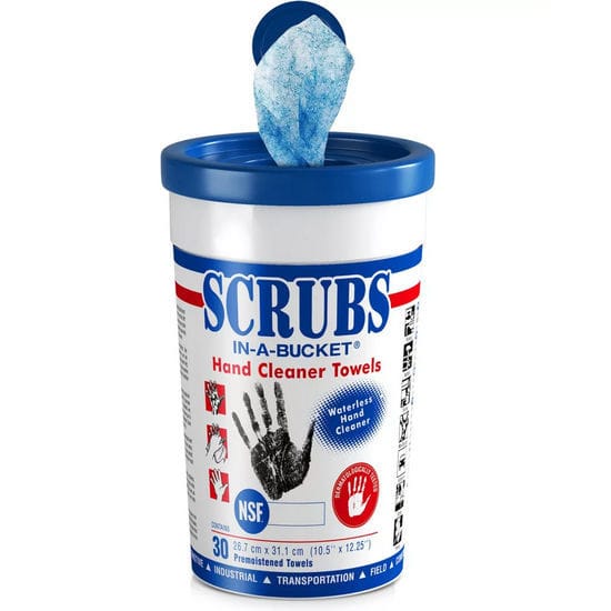 Hand cleaning wipe SCRUBS® 30 ITW Industrial Solutions parts