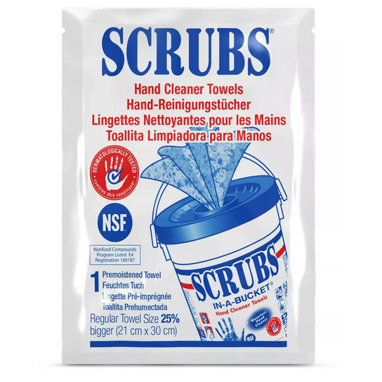 Hand cleaning wipe SCRUBS® Single 1 ITW Industrial Solutions