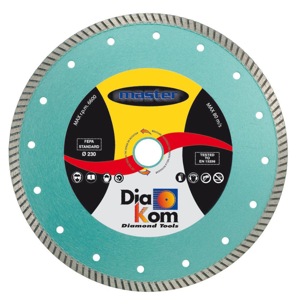 Metal cutting disc 222B series DIAKOM for concrete / metal / for