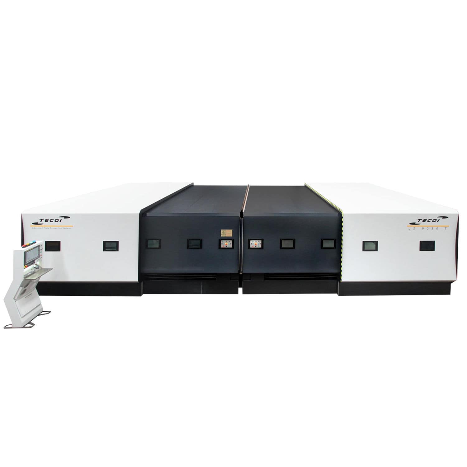 Fiber laser cutting machine - LS-T - TECOI | Advanced Plate Processing ...