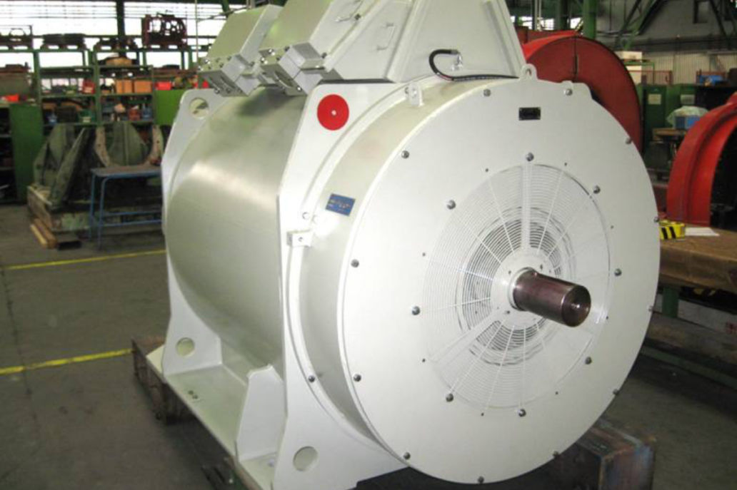 Threephase alternator Ganz Transformers and Electric Rotating