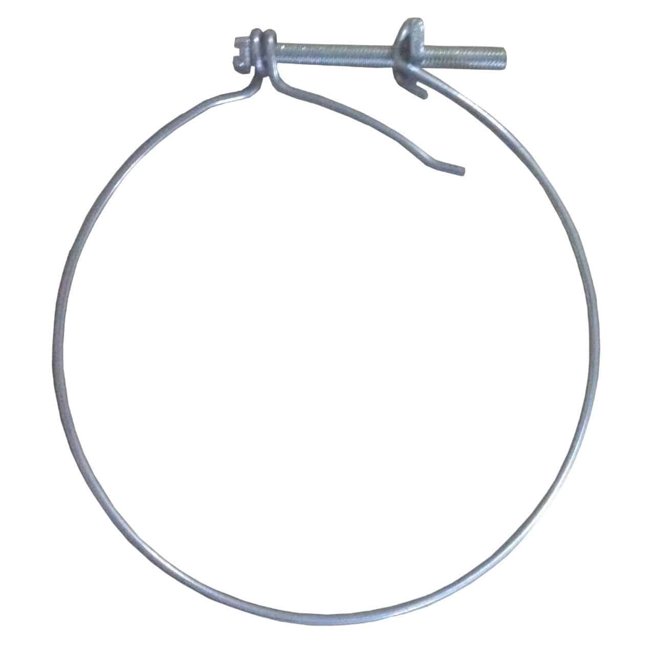 Screw hose clamp SEMA for electrical sheath / air duct / flexible