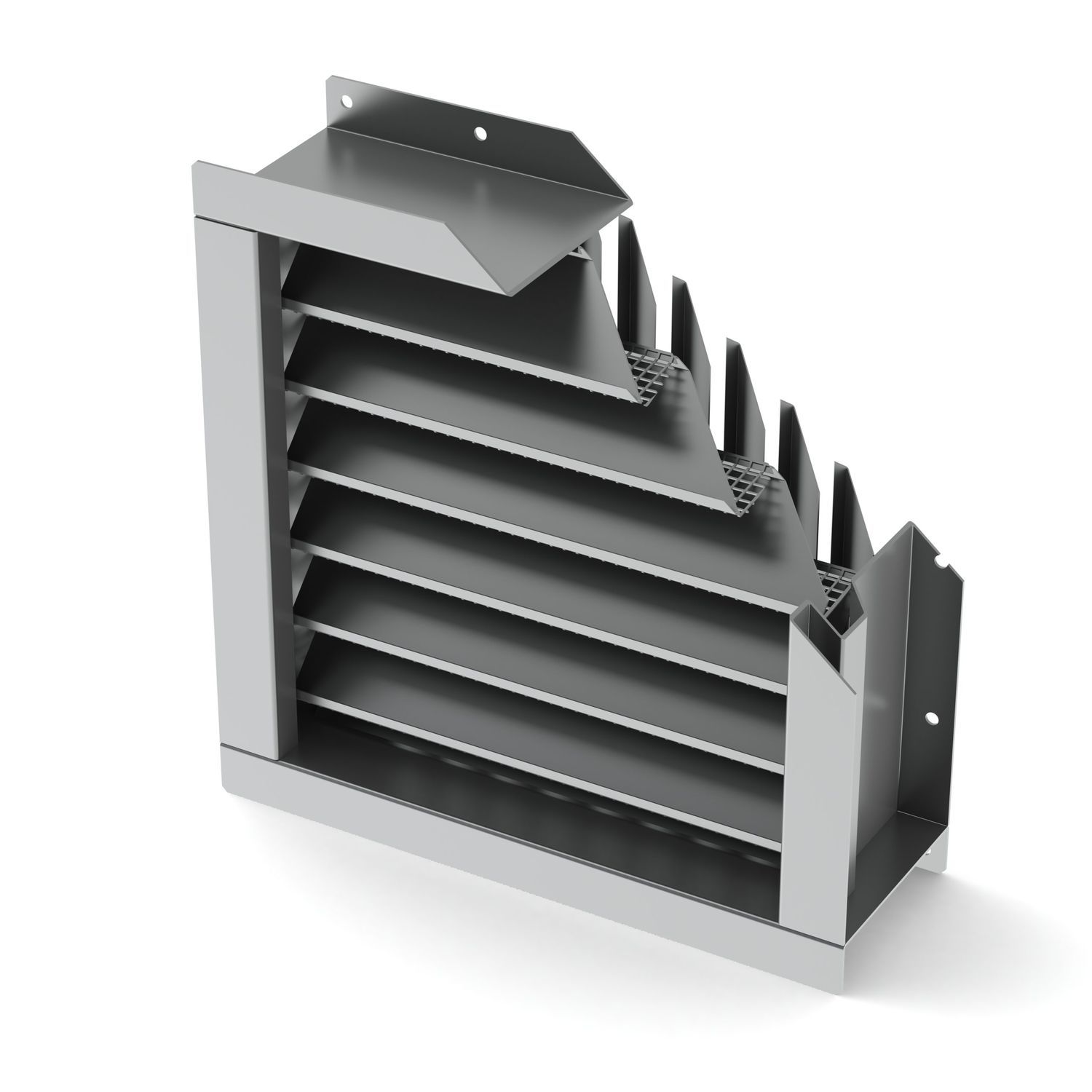 Air filter Weather Louvre Wozair panel / pressure / separation