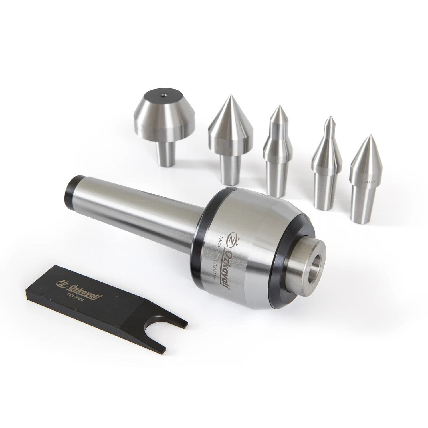 Live center C series Ozkayali Workholding and Spanntechnik steel