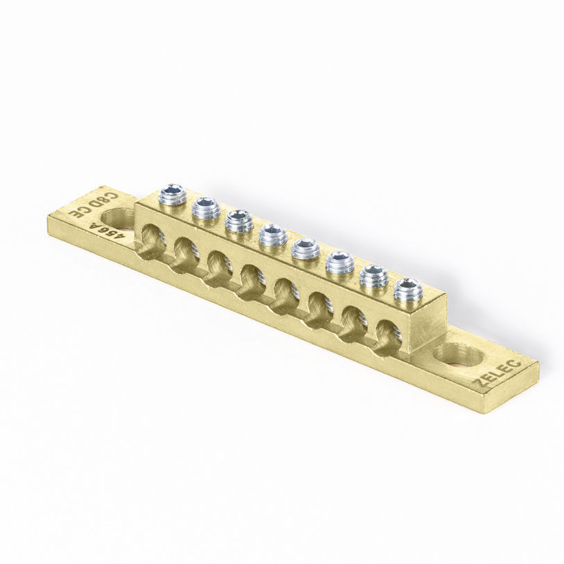 Busbar connector - C8D - ZELEC - electrical power supply / rectangular ...