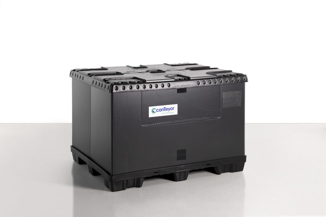 Mobile Rectangular Storage Box Rectangular storage box - 1512 - CONTEYOR INTERNATIONAL NV - plastic