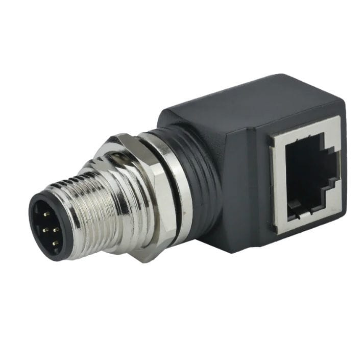 Data connector - 70516 - AIXONTEC - RJ45 / circular / female