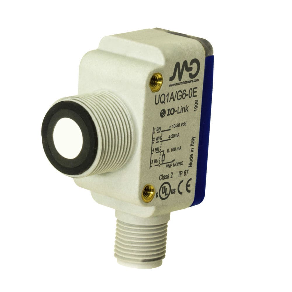 Diffuse reflective ultrasonic sensor - UQ series - DATASENSING ...