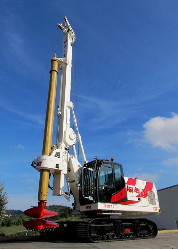 Continuous flight auger (CFA) drilling rig - HR 45 CFA - MAIT S.p.A ...