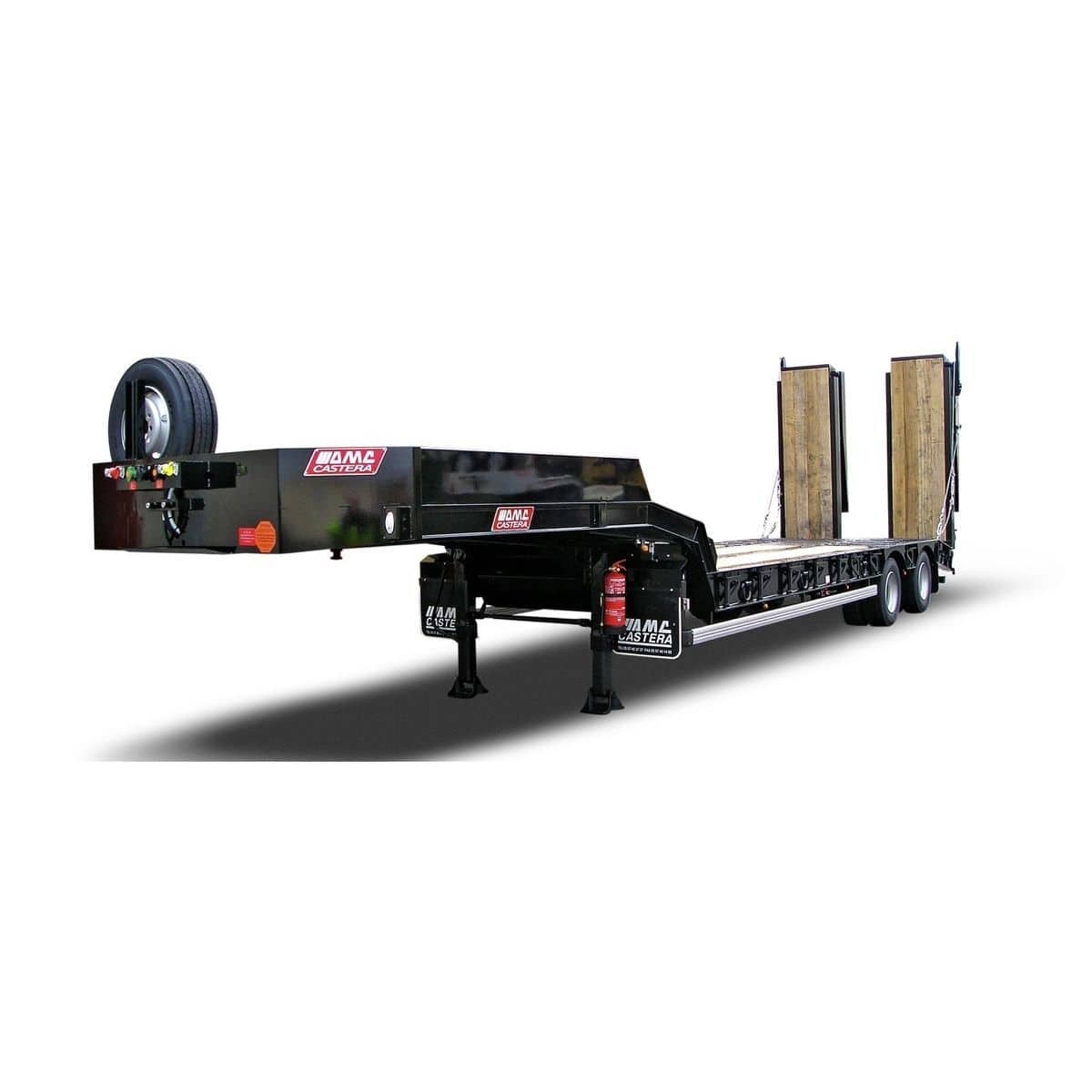 Equipment semi-trailer - SPRE 33 - AMC CASTERA - for construction ...