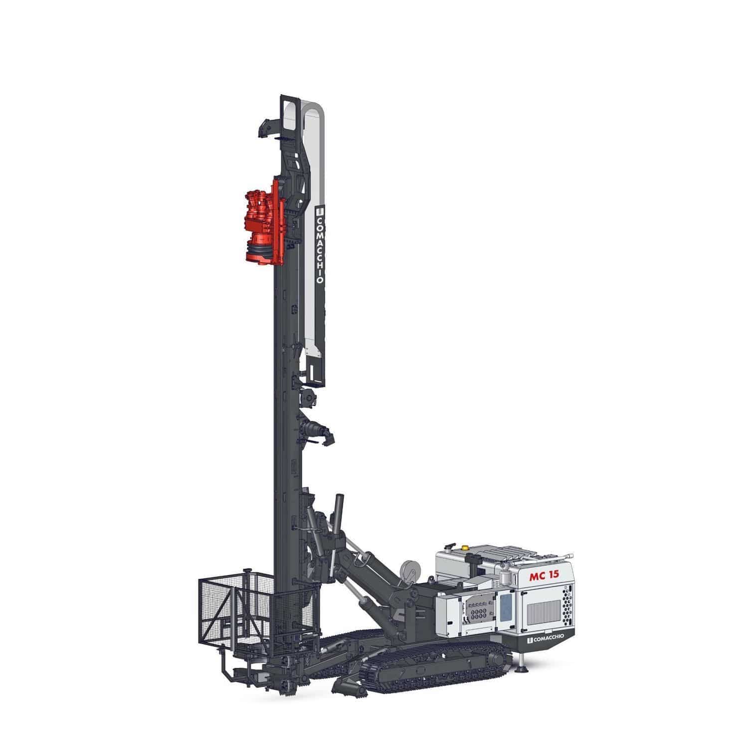 Tieback Rig Tie-back anchoring drilling rig - MC 15 - Comacchio - stabilization ...