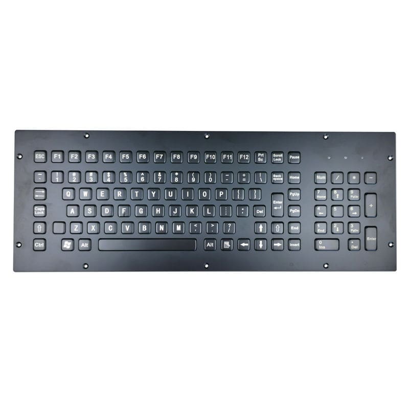 Panel-mount keyboard - KH-K102-430B - Kehang Technology - carbon ...