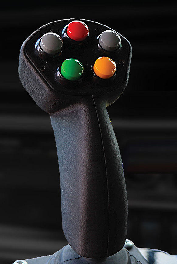 Joystick with buttons - H.A.L.O. - Heil - for remote control