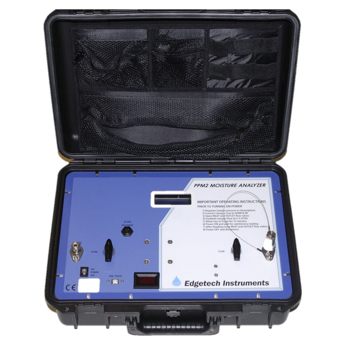 Moisture analyzer PPM2 Edgetech Instruments gas / monitoring