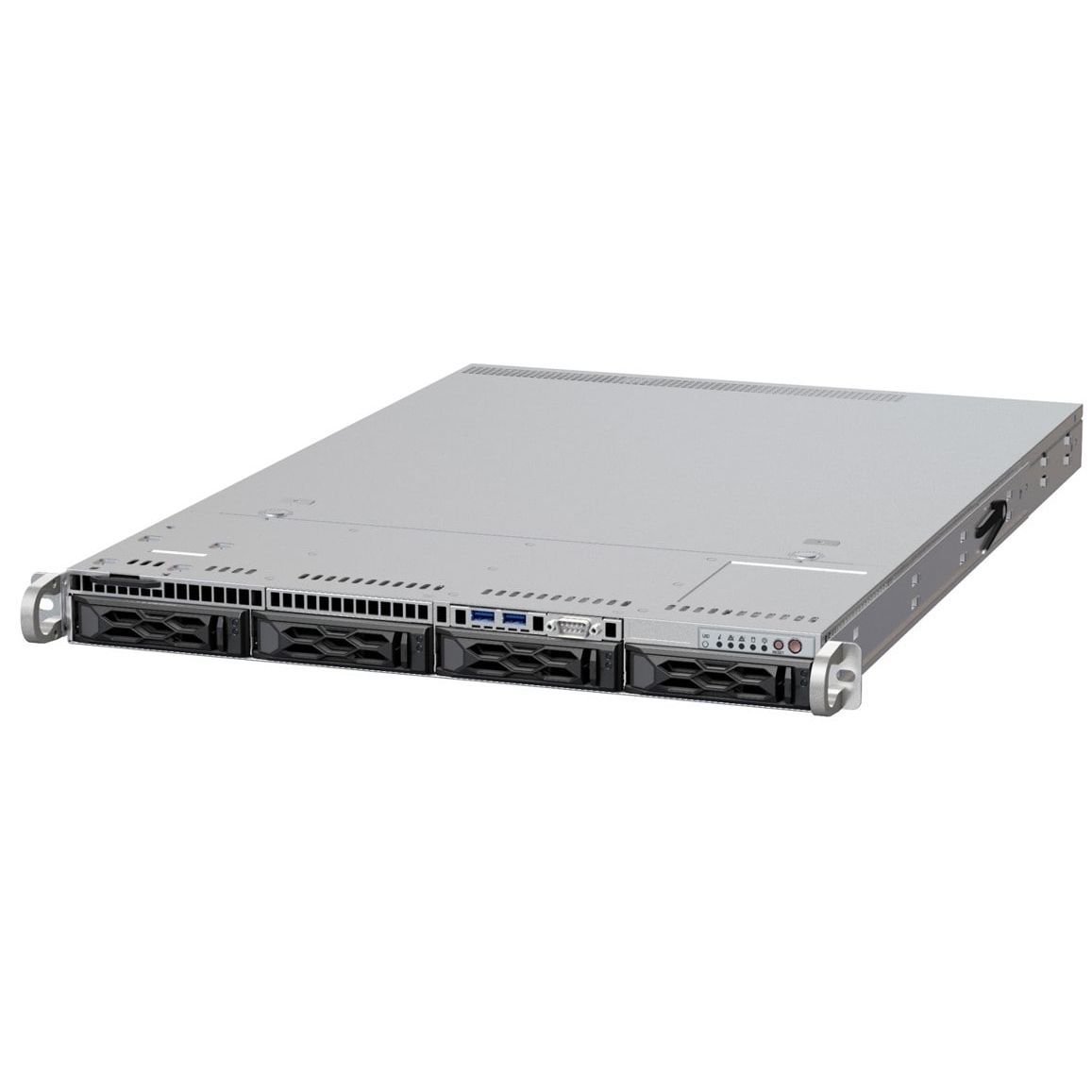 Rack-mount chassis - LA15TQC-R504W - SUPERMICRO - 1U / backplane / 4 ...