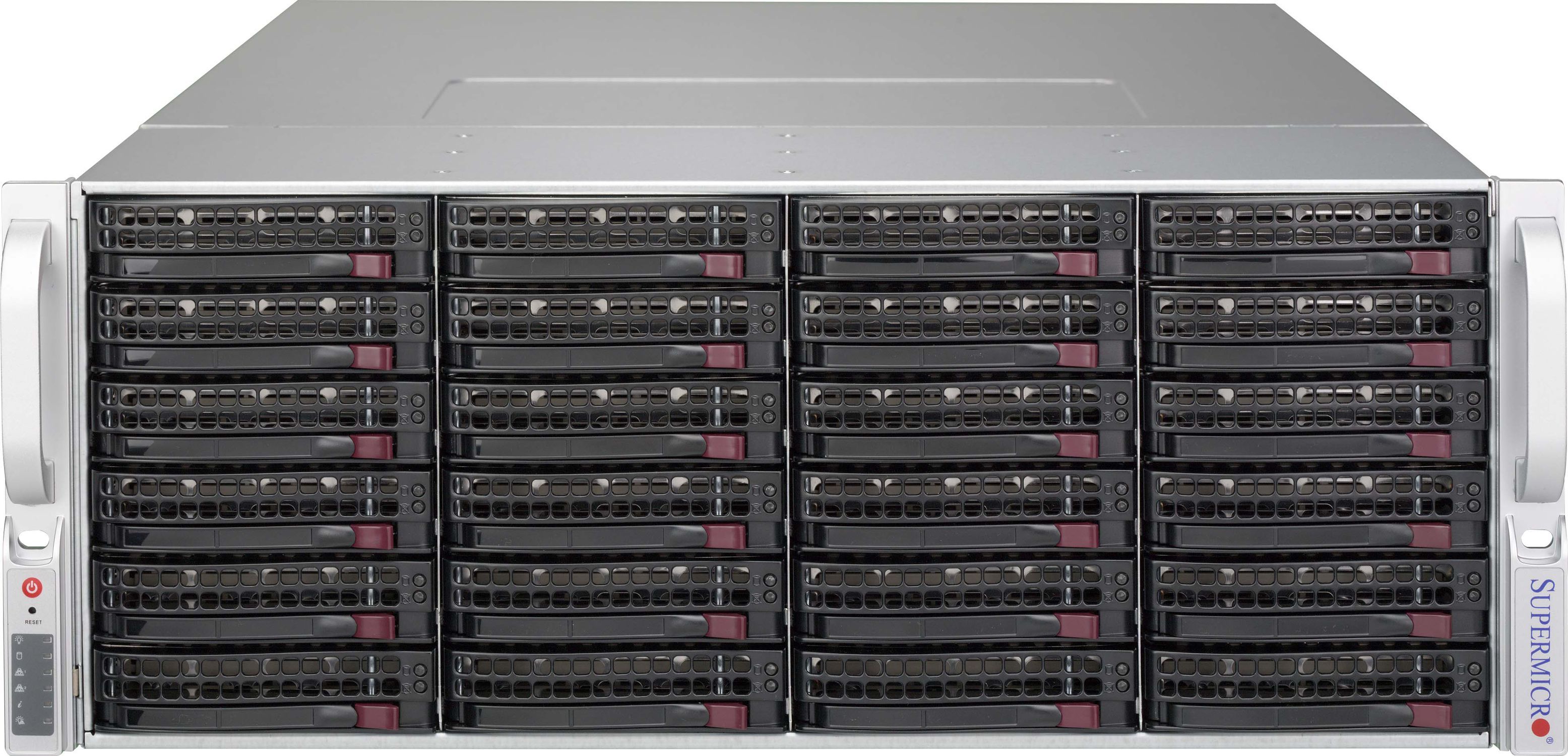 Supermicro 48u Rack Mount Rack-mount chassis - 847BE2C-R1K23WB - SUPERMICRO - 4U / backplane