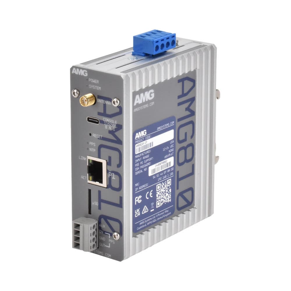 NTP time server - AMG810-1F - AMG Systems - GPS / GNSS / BeiDou