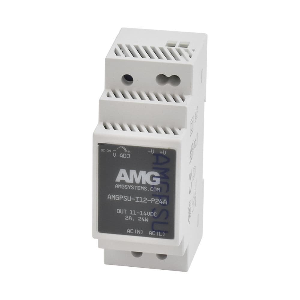 DIN rail power supply - AMGPSU-I12-P24A - AMG Systems - AC/DC ...