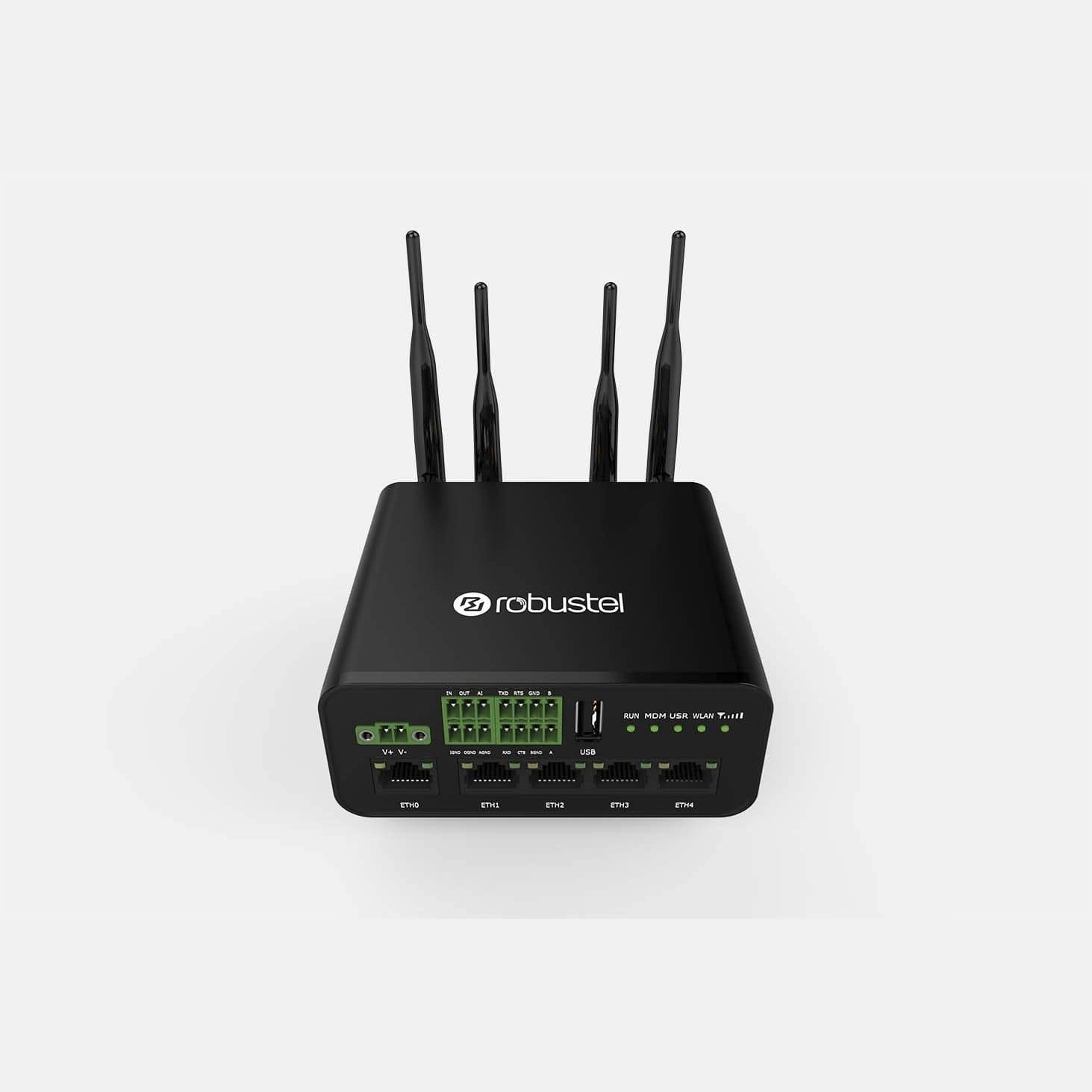 Wi Fi Communication Router WiFi access point communication router - R1520 - Robustel - Ethernet ...