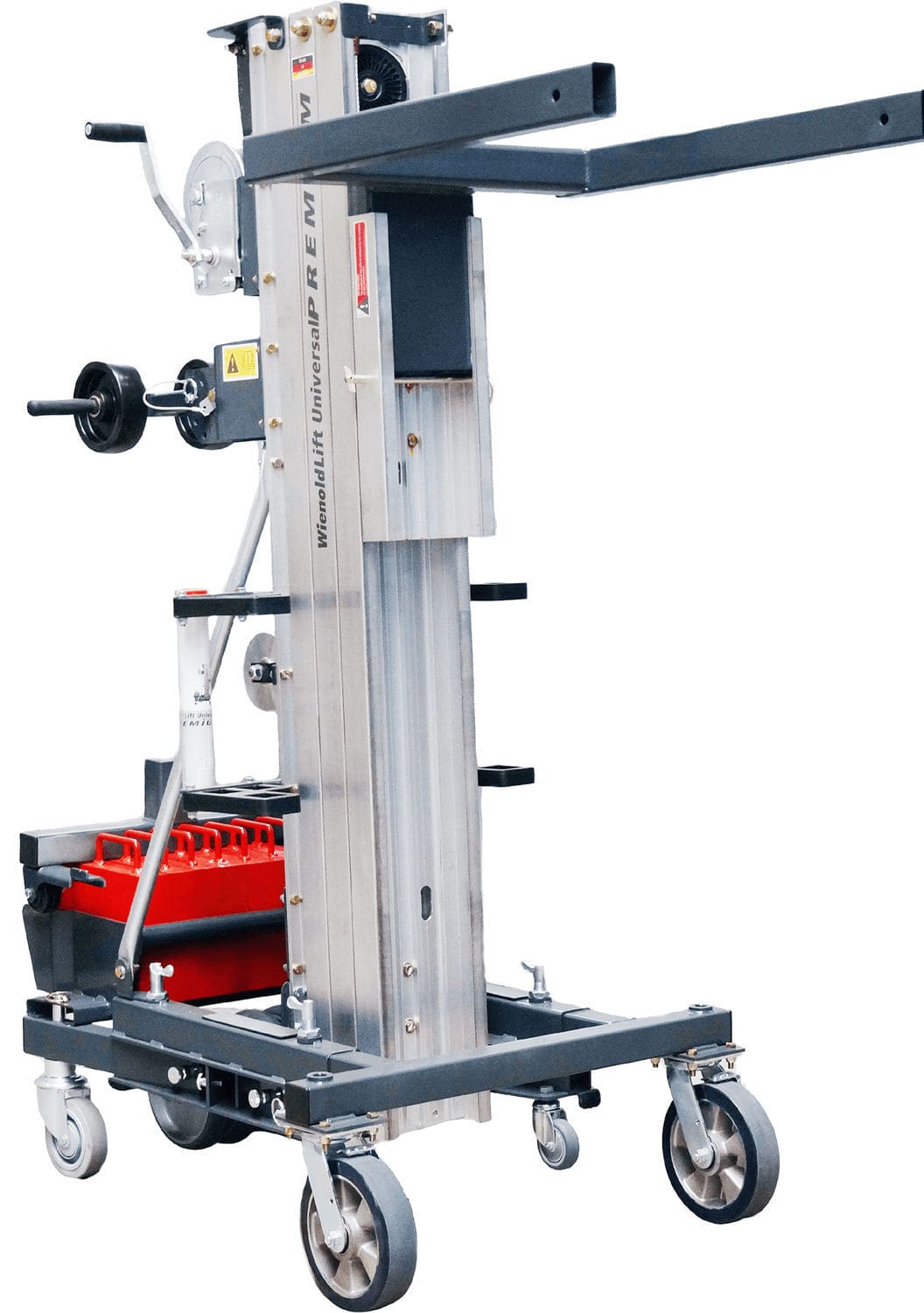 Manual lifting device - WLU-P series - Norbert Wienold GmbH - column ...