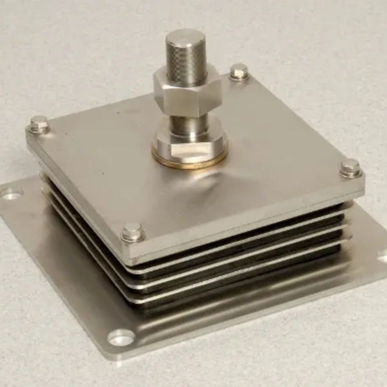 Rectangular anti-vibration mount - Hirakata Giken Co.,Ltd. - rubber ...