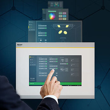 Configurable control panel - BENDER GmbH & Co KG - with touchscreen