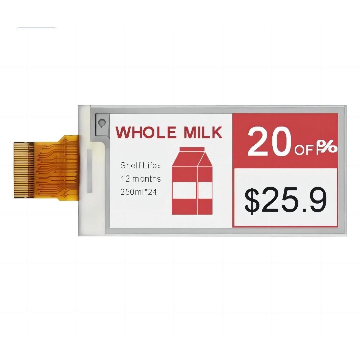 E-Paper display module - Ansenke Electronics CO.,LTD - color / 1.54 ...
